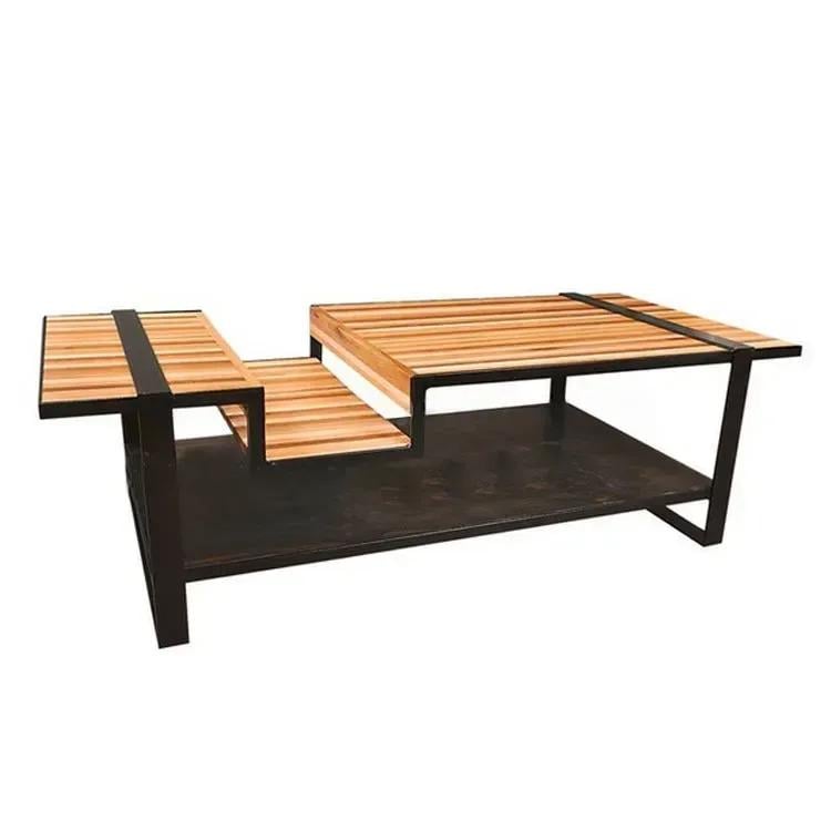 Столик кофейный EcoLoft IN-2601 в стиле лофт 1000х500 мм Столик кофейный EcoLoft IN-2601 в стиле лофт 1000х500 мм