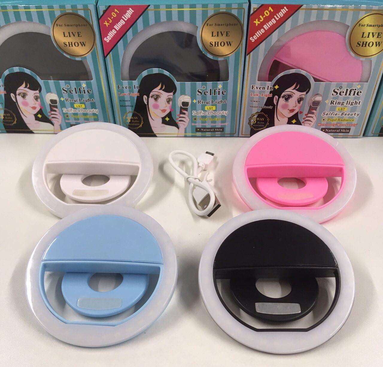 Кольцо с подсветкой для камеры смартфона Protech Selfie Ring Light Белый - фото 4