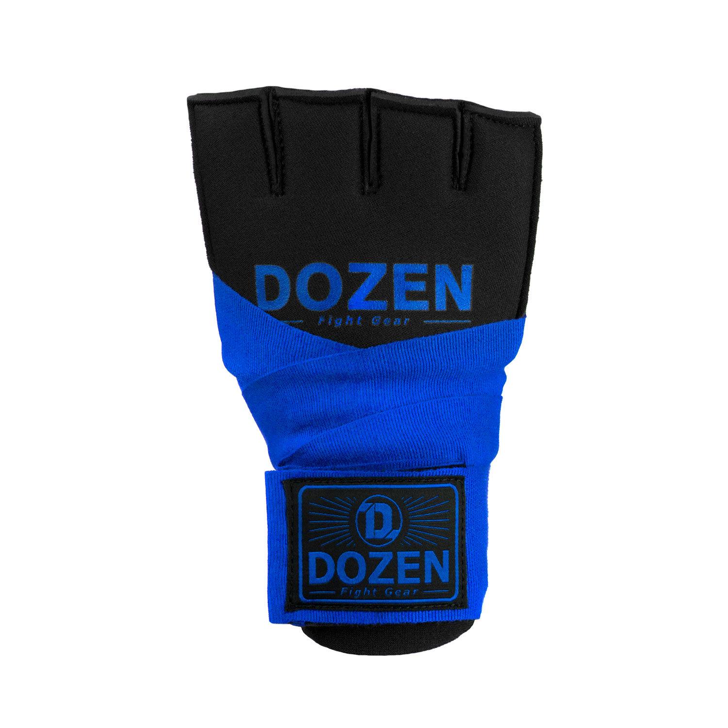 Бинты-перчатки Dozen Prime Gel Inner Speed Wraps L/ XL Черно-синий - фото 3 Бинты-перчатки Dozen Prime Gel Inner Speed Wraps L/ XL Черно-синий - фото 3
