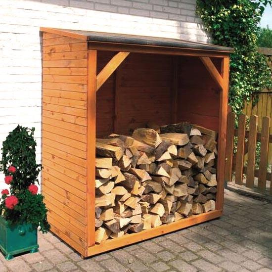 Дровниця із дерева Валентія Сієна (ДРВ-002405)