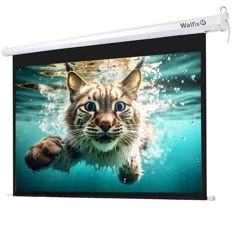 Екран проекційний Walfix TLS-5 моторизований 150" 300х225 см 4:3 (tf2632) - фото 2 Екран проекційний Walfix TLS-5 моторизований 150" 300х225 см 4:3 (tf2632) - фото 2