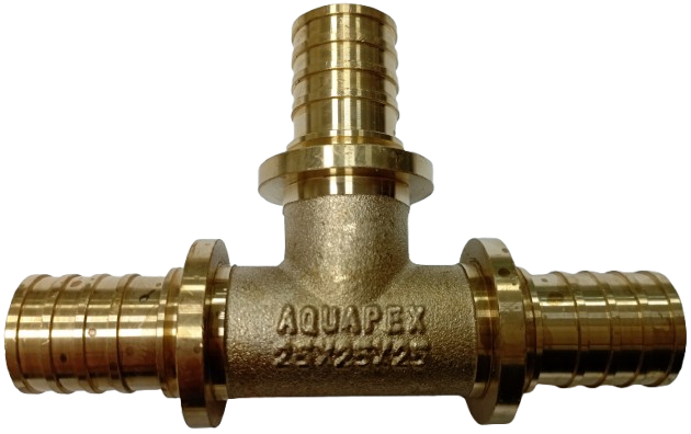 Трійник рівнопрохідний AQUAPEX 011004 25 мм