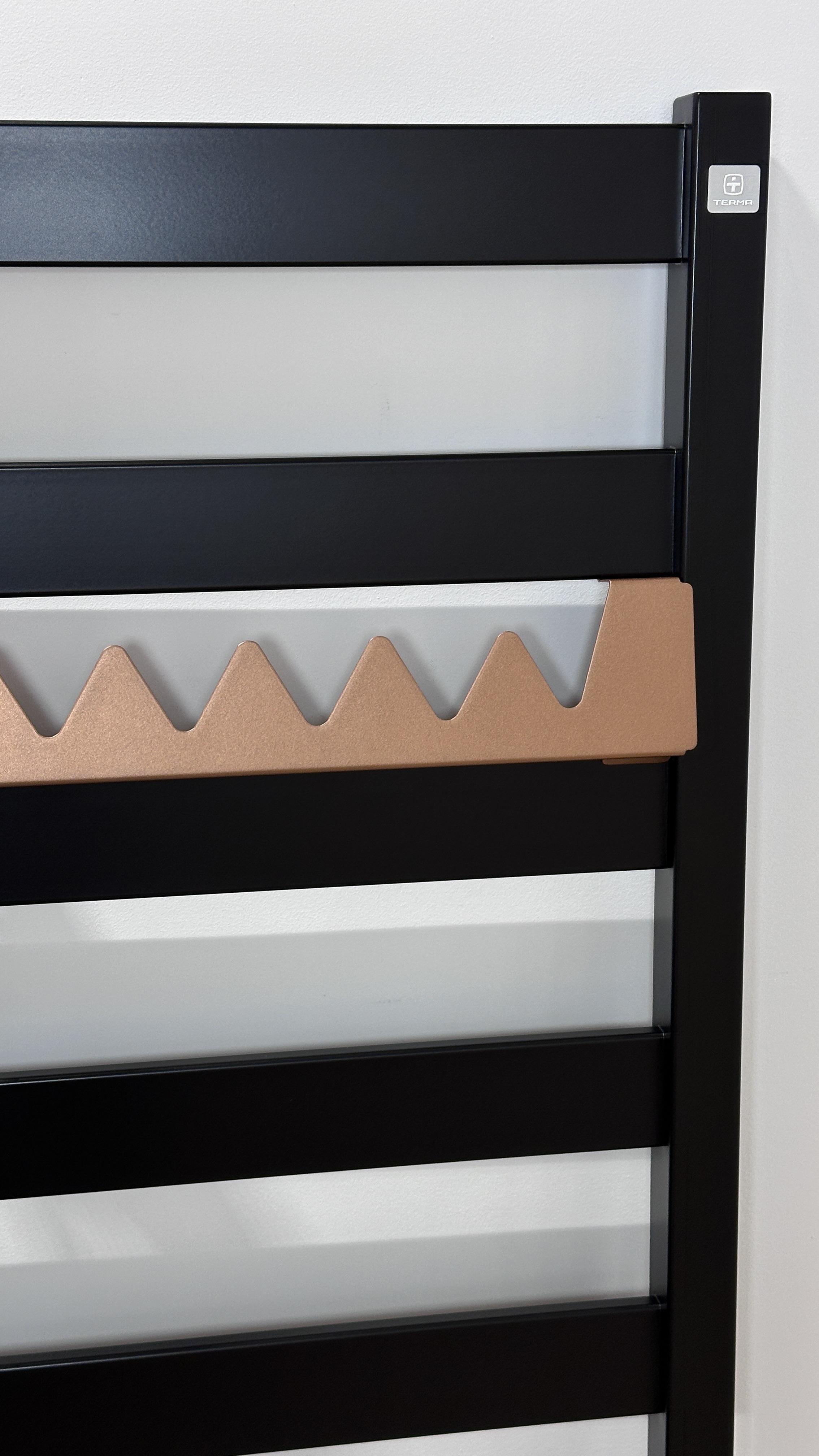 Вешалка Terma Shark 500 мм Bright Cooper (567) - фото 3 Вешалка Terma Shark 500 мм Bright Cooper (567) - фото 3