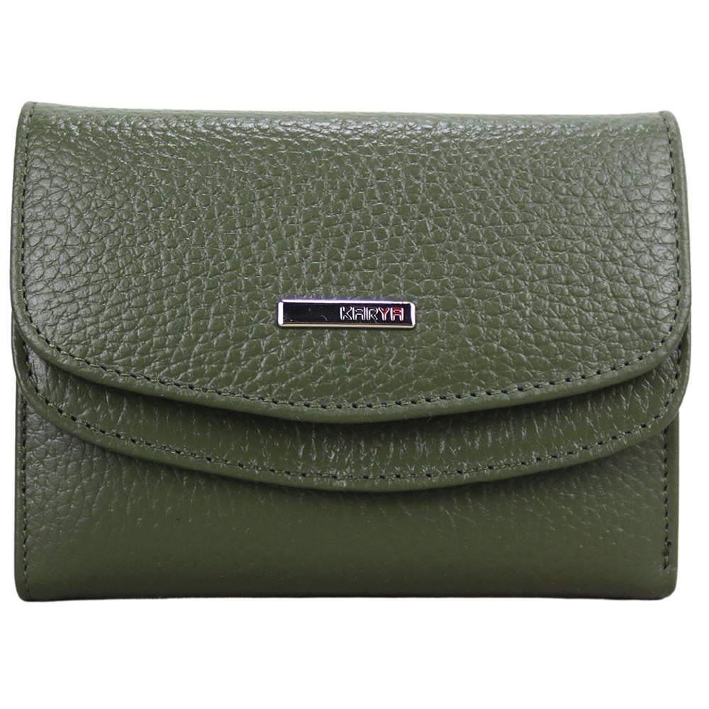 Кошелек женский из натуральной кожи Karya 2026-084 Оливковый (2815842458) Кошелек женский из натуральной кожи Karya 2026-084 Оливковый (2815842458)