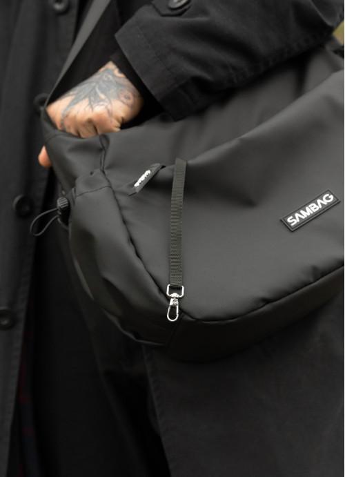 Мужская сумка Sambag тканевая Черный (7310321325) - фото 5 Мужская сумка Sambag тканевая Черный (7310321325) - фото 5