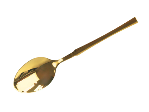Ложка кухонная из нержавеющей стали 26,5 см Золотой