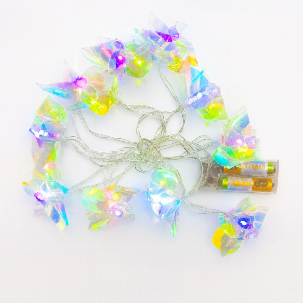 Гирлянда светодиодная Магически-новогодняя Foil R96310 10 LED 2AA 2м (609031) Гирлянда светодиодная Магически-новогодняя Foil R96310 10 LED 2AA 2м (609031)