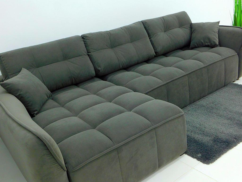 Диван розкладний кутовий у вітальню/спальню Вуді Конті з довгою боковиною дерево/ламінована ДСП/тканина Темно-сірий - фото 5 Диван розкладний кутовий у вітальню/спальню Вуді Конті з довгою боковиною дерево/ламінована ДСП/тканина Темно-сірий - фото 5