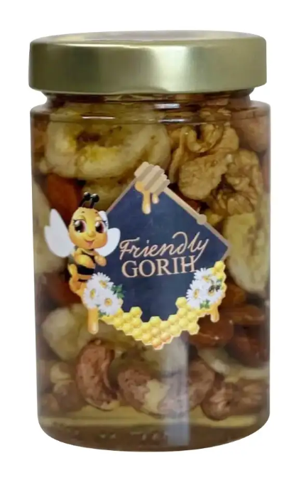 Ассорти с акациевым медом 370 мл 450 г