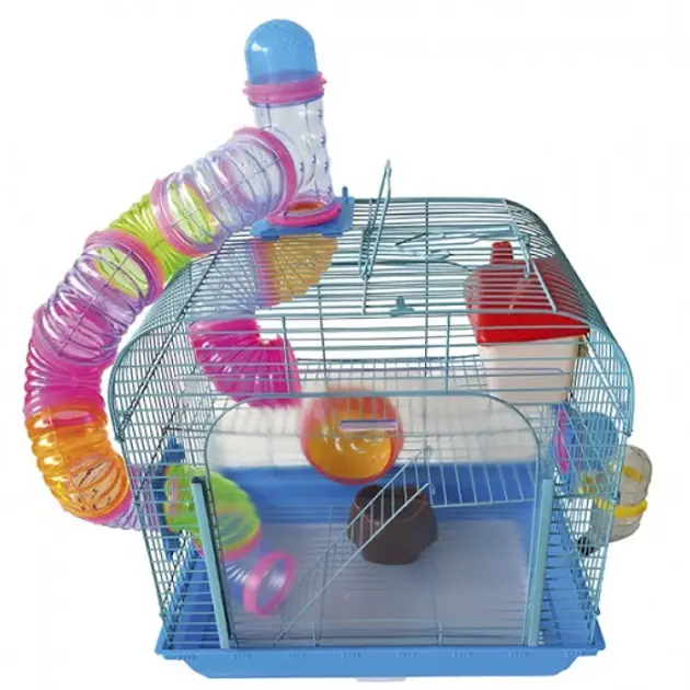 Клетка для хомяков Zoomax 945 36х38х27 см Голубой (23731)