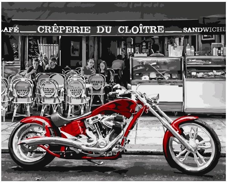 Картина по номерам Brushme GX8933 Король дороги 40x50 см (1289490074)