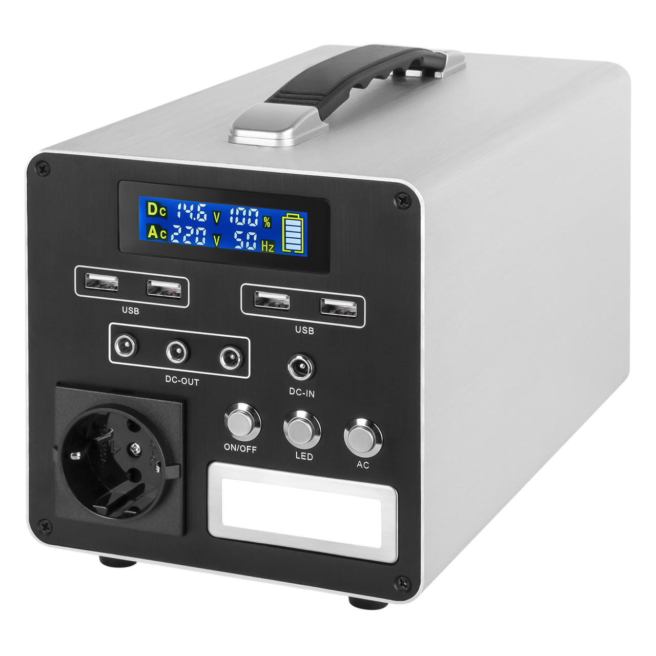 Зарядная станция многофункциональная LP CHARGER MPPT 500 500W 512Wh портативная