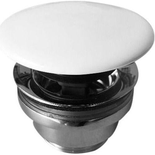 Клапан донный Simas Wave PLCE Click-Clack 1 1/4" для умывальника Белый глянцевый (LEO-PLCE white)