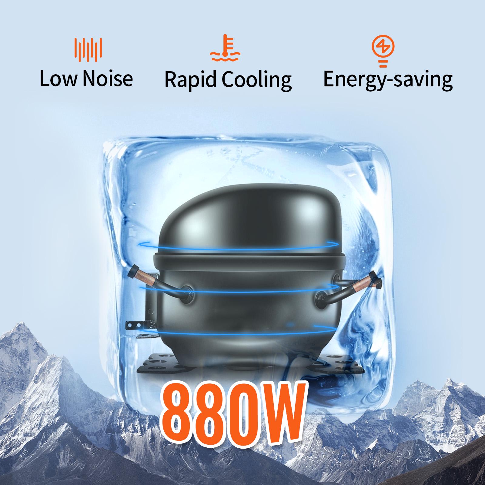 Льдогенератор Vevor цифровой дисплей коммерческий 880W (10687) - фото 10