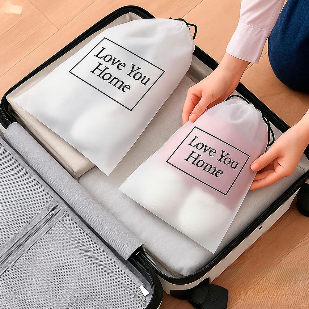 Набір пакетів-сумок LoveYouHome із зав’язкою 15 шт. 23х35 см (59089) - фото 4 Набір пакетів-сумок LoveYouHome із зав’язкою 15 шт. 23х35 см (59089) - фото 4