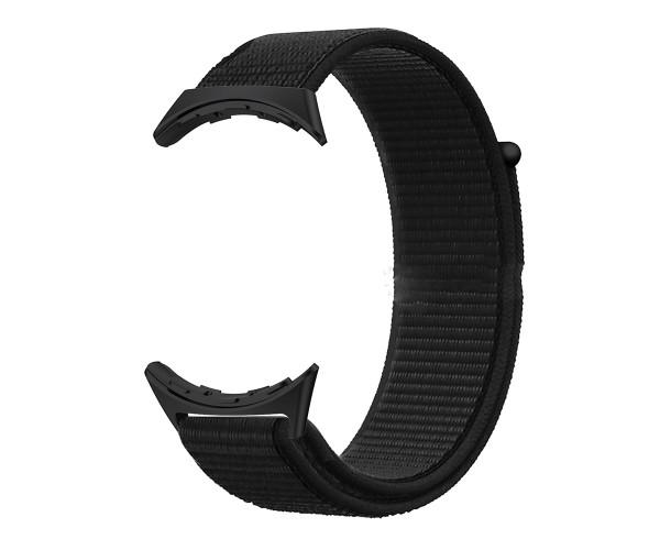 Ремешок Epik Nylon для смарт-часов Google Pixel Watch 3 45 мм черный