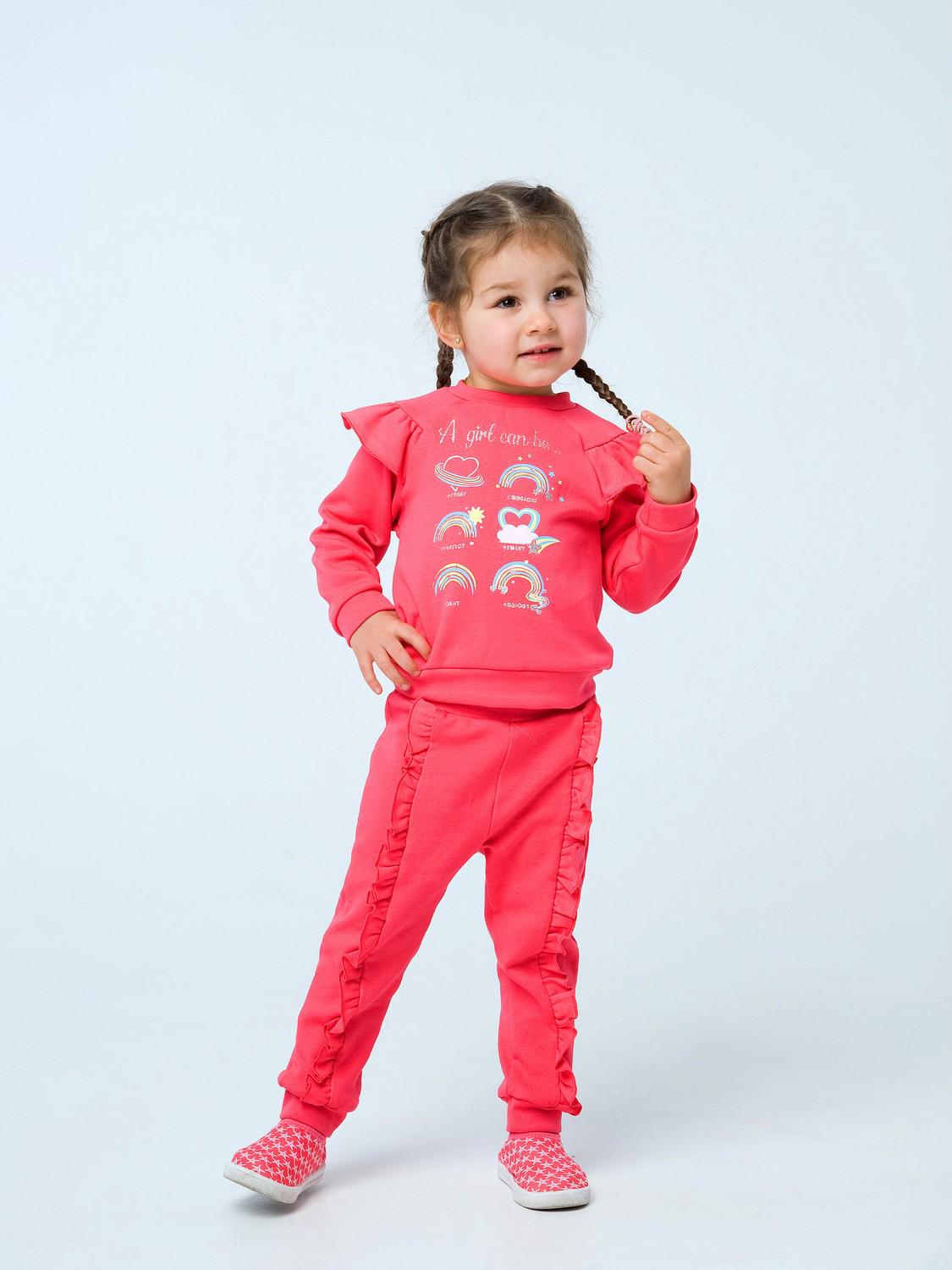 Свитшот Smil 68 см Розовый коралл (116430)