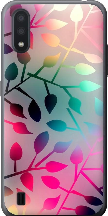 Чохол на Samsung Galaxy A01 A015F Листя (2235t-1842-42517)