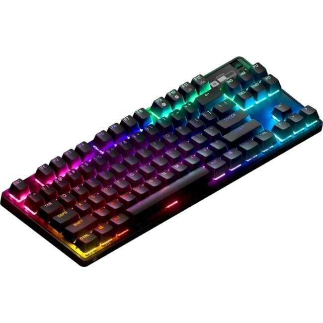 Клавиатура игровая механическая SteelSeries Apex Pro TKL Bluetooth с RGВ-подсветкой Черный (64865) - фото 5