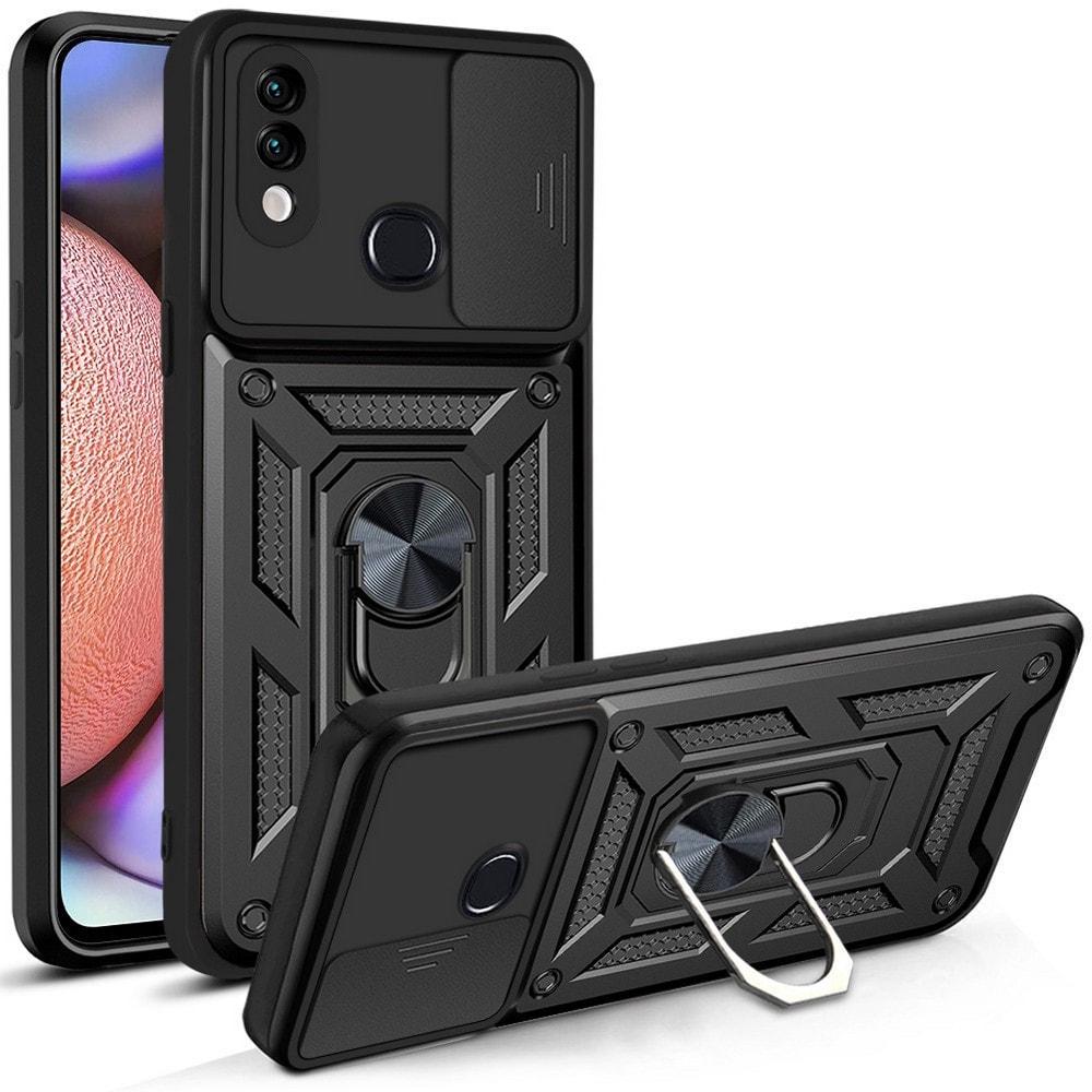 Чехол с защитой камеры 3DGuard Samsung Galaxy A10s A107 Black (37695-2B)