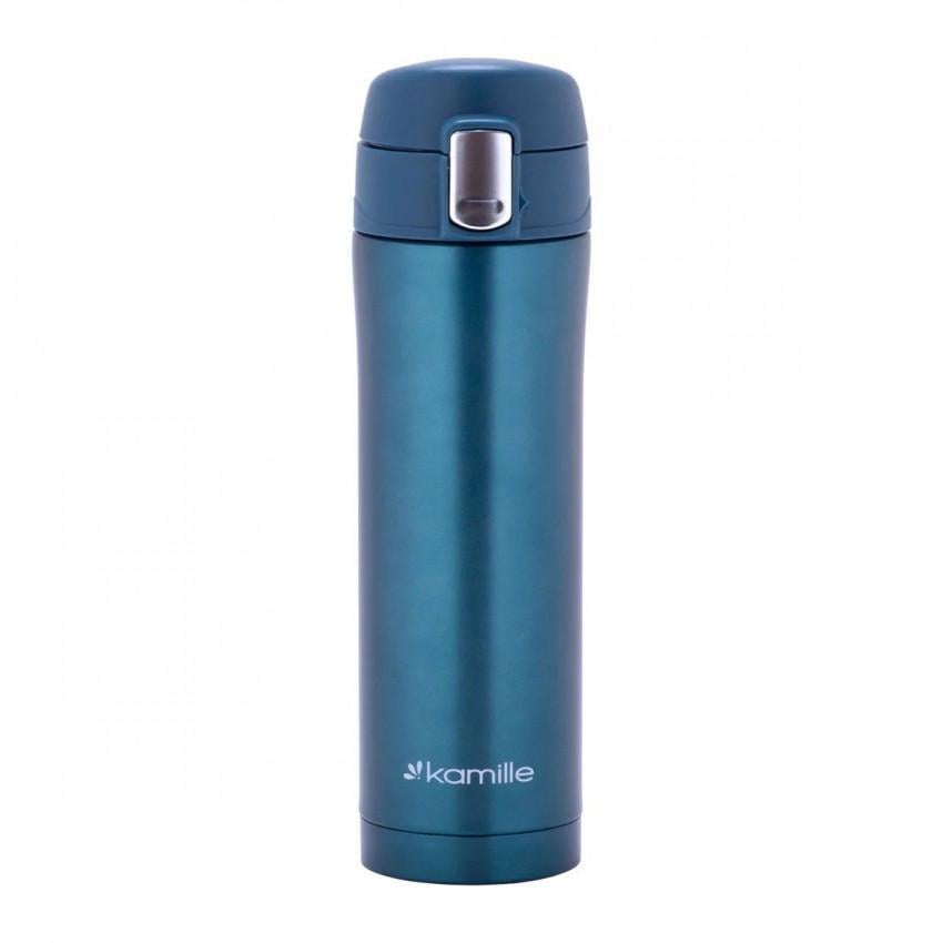 Термос Kamille КМ-2088 из нержавеющей стали 450 мл Изумрудный (1104622996)