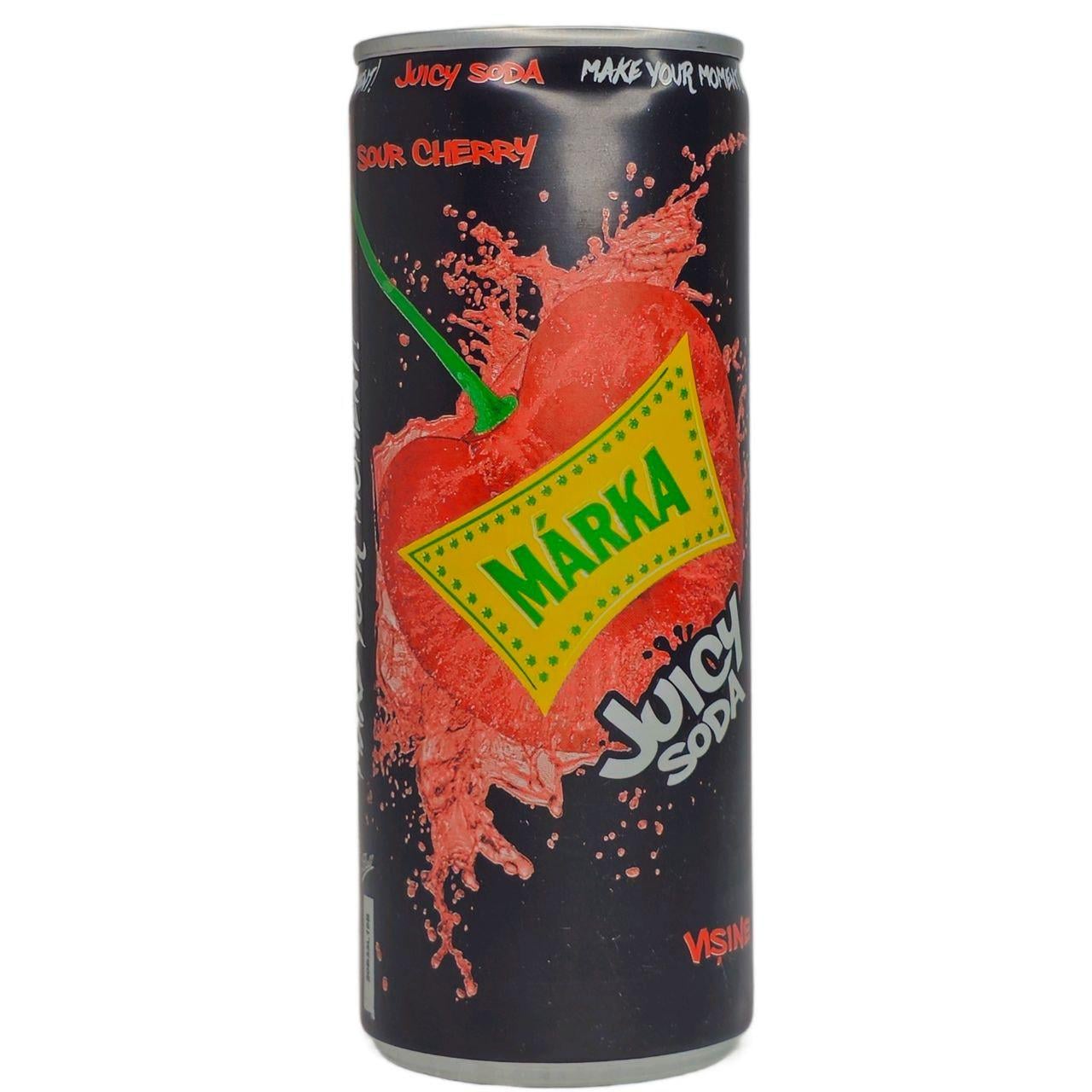 Напій газований Marka Sour Cherry Кисла вишня 250 мл (00331)