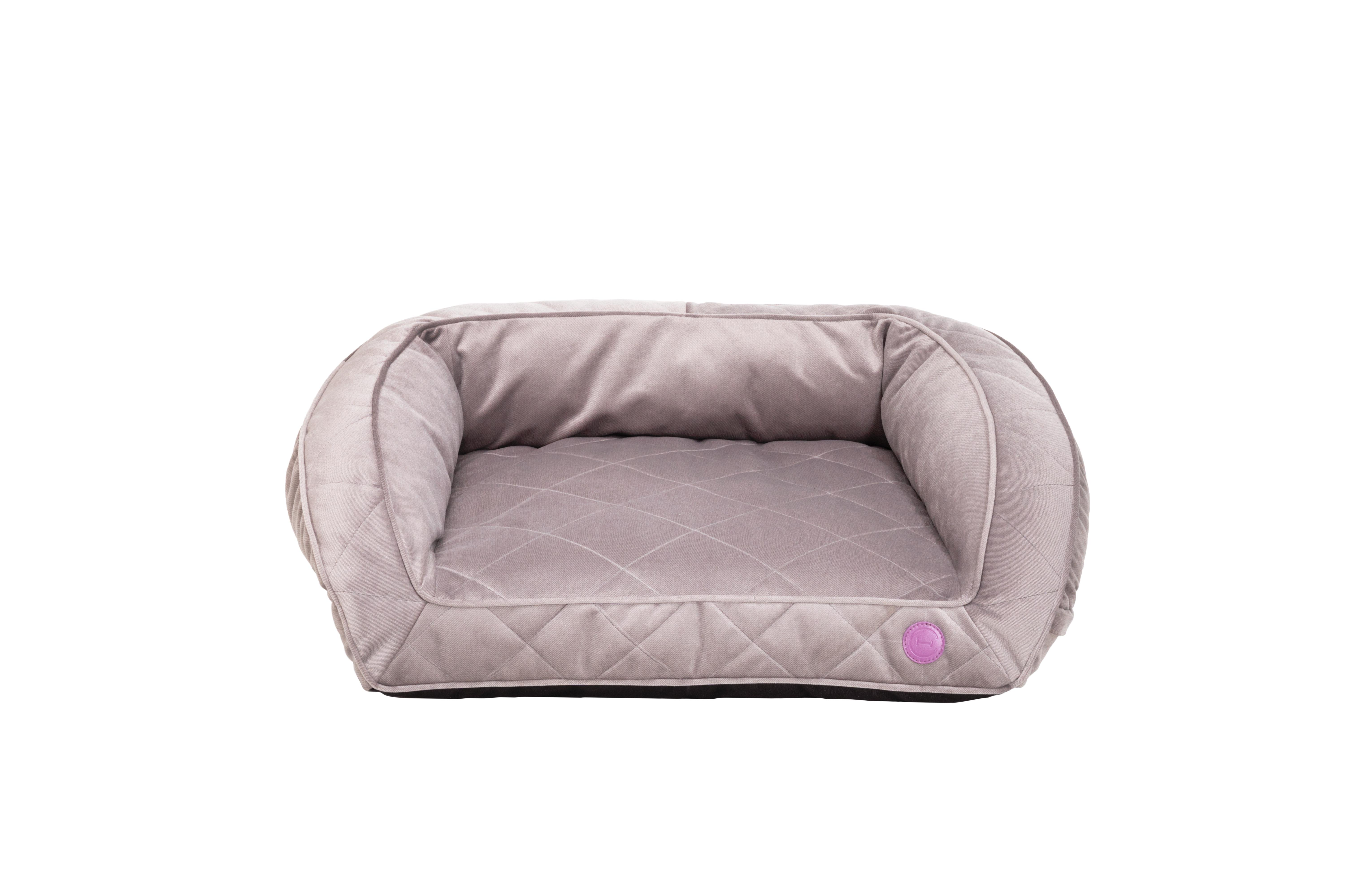 Диван для собак та котів Harley and Cho Sleeper Mini Gray 70х50 см (3103076)