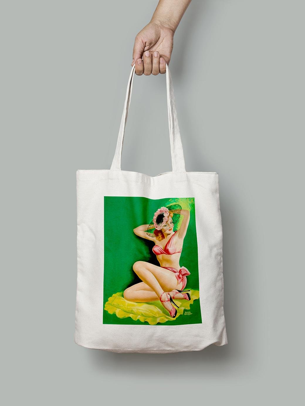 Эко-сумка В шляпе. Питер Дрибен шопер (pin_up0030015_Bag)