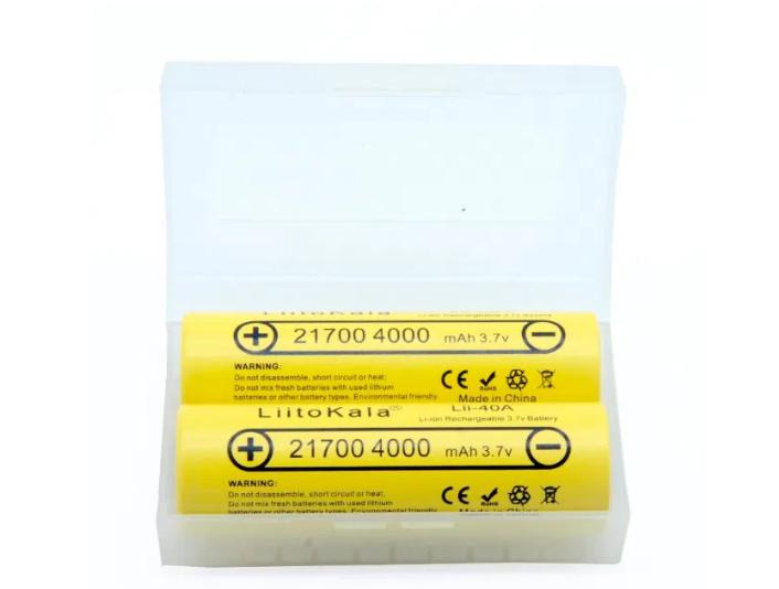 Аккумулятор высокотоковый Liitokala Lii-40A 21700 3,7 V 4000 mAh - фото 4