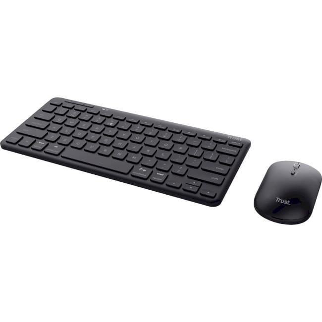 Клавіатура та миша Trust Lyra Wl Keyboard & Mouse Us Чорний (24843) - фото 3