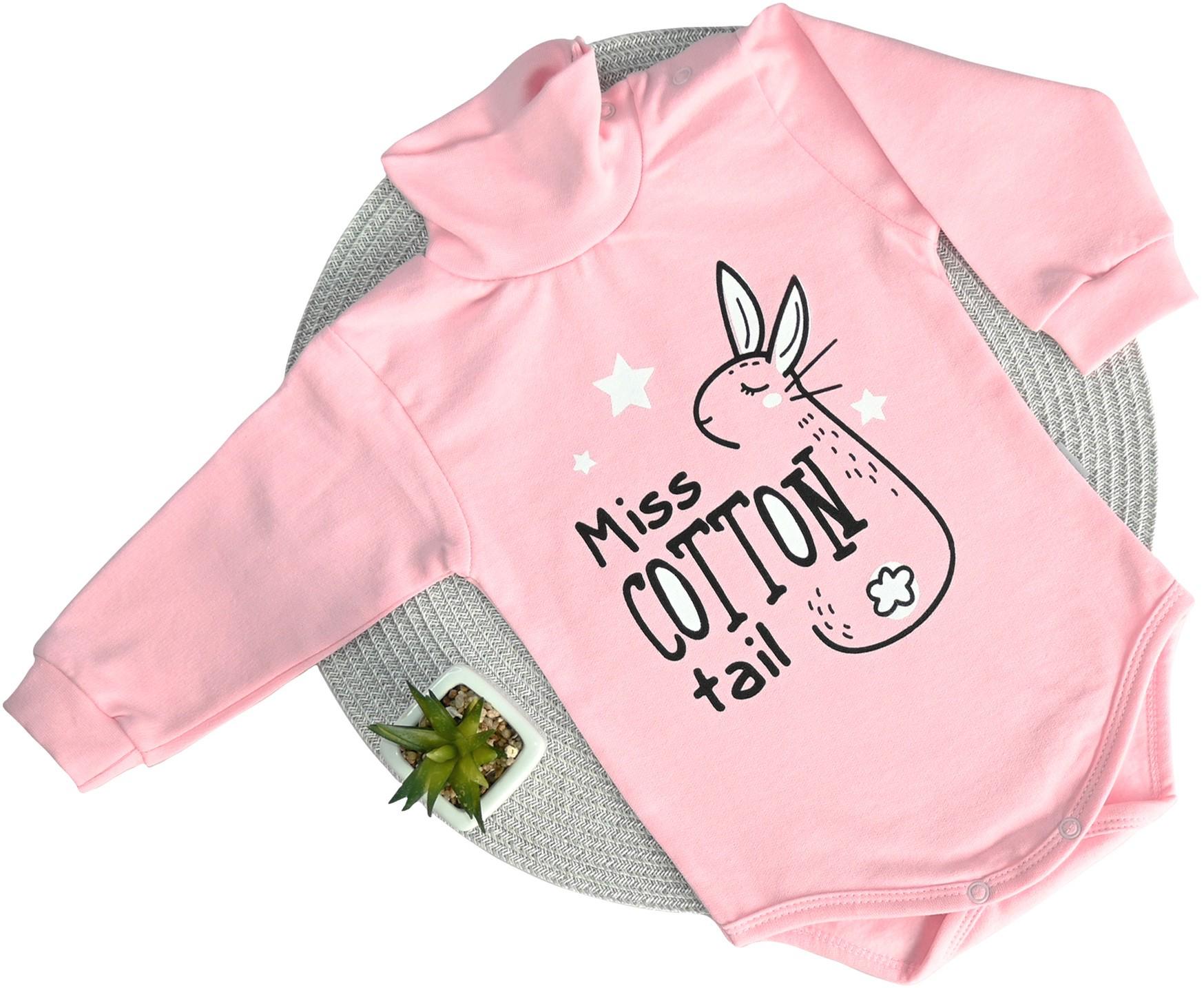 Боди Dexter's Зайка 68 см Розовый