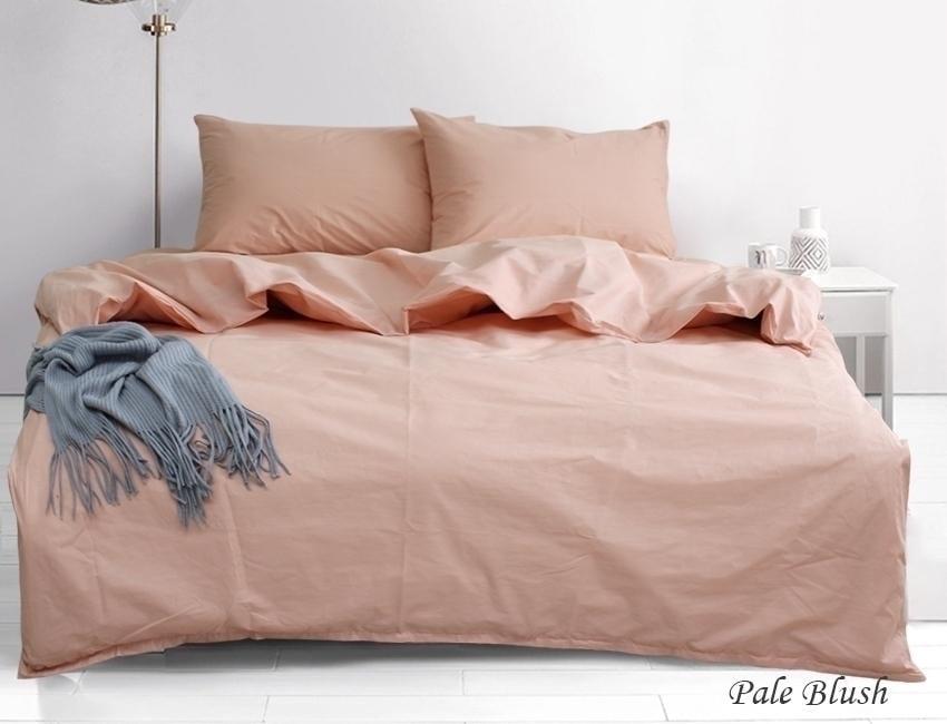 Комплект постільної білизни TAGtekstil євро наволочки 70x70 см (Pale Blush)