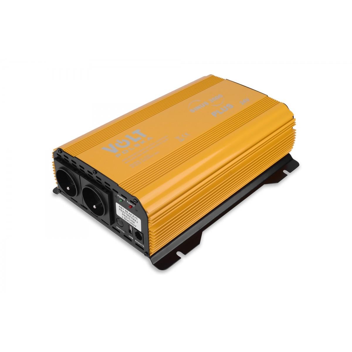 Преобразователь напряжения Volt Polska Sinus PLUS 3000 24/230V 1500/3000W (3SIR300024) Преобразователь напряжения Volt Polska Sinus PLUS 3000 24/230V 1500/3000W (3SIR300024)