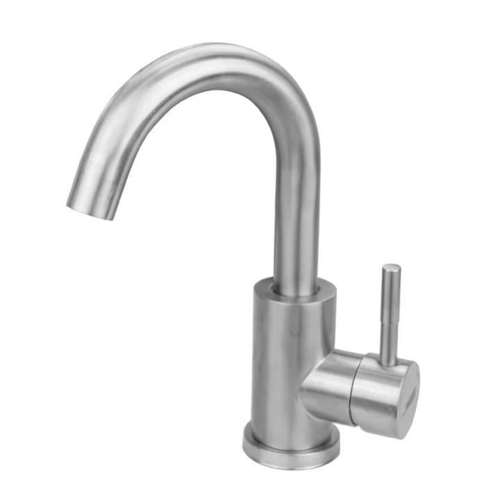 Змішувач для умивальника Wezer EKO1D-01 Сатин (SQ-1034640) Змішувач для умивальника Wezer EKO1D-01 Сатин (SQ-1034640)