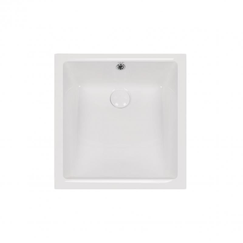 Раковина Q-tap Stork с донным клапаном QT15116086W (14023)