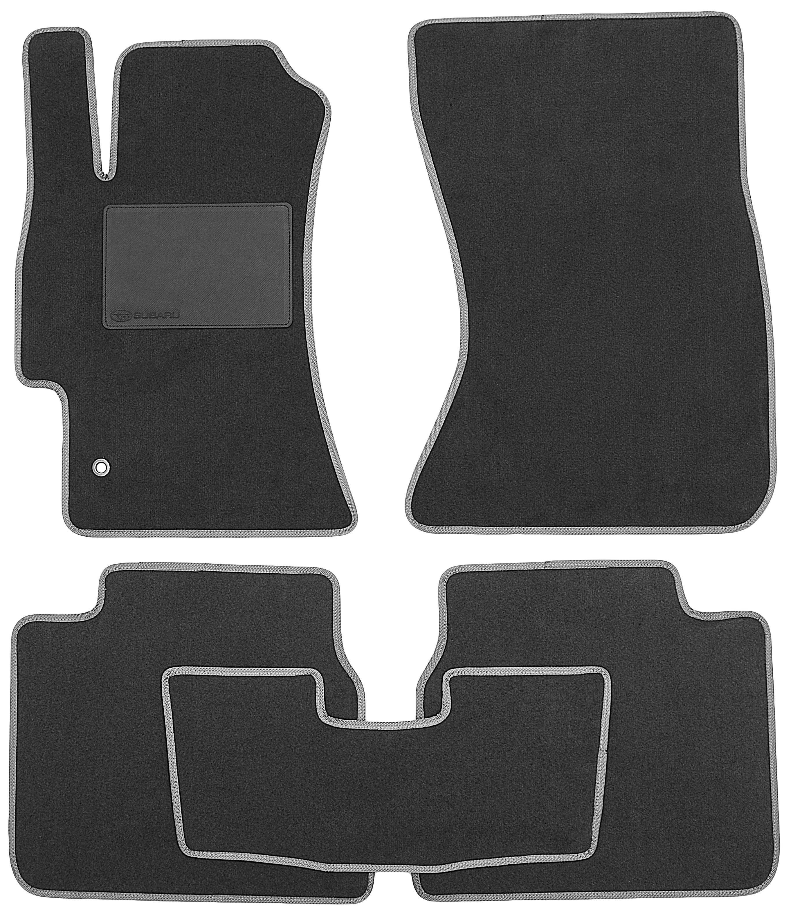Коврики в салон для Subaru Legacy '04-10 текстильные Optimal Серый
