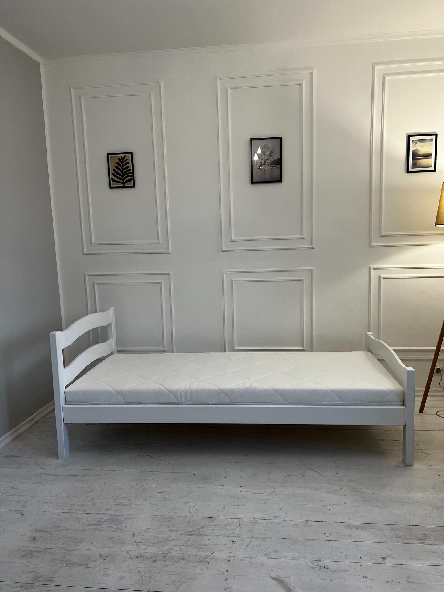 Ліжко підліткове Goydalka Paris 160x80 см Білий - фото 2 Ліжко підліткове Goydalka Paris 160x80 см Білий - фото 2