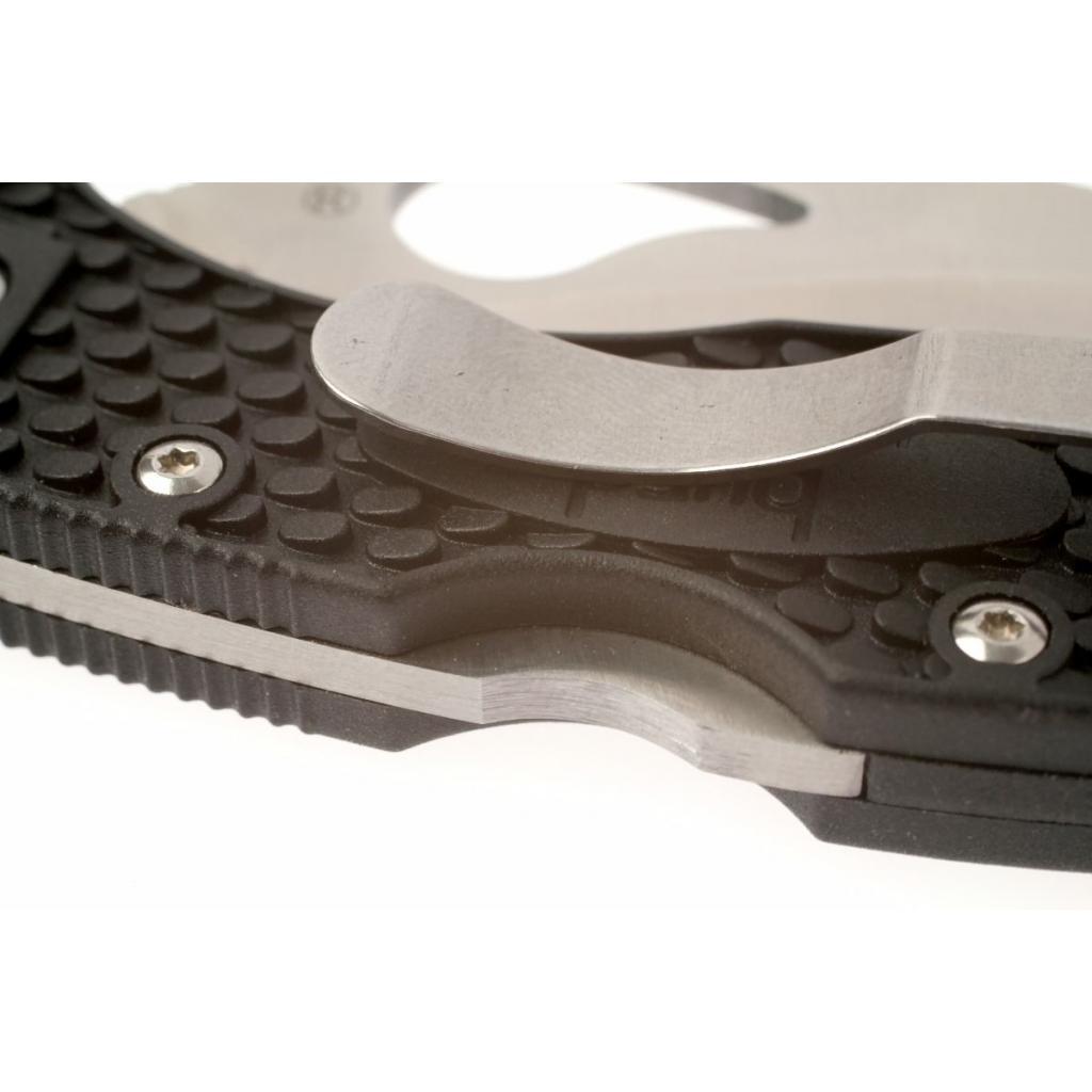 Ніж Spyderco Byrd Hawkbill серейтор (BY22SBK) - фото 3