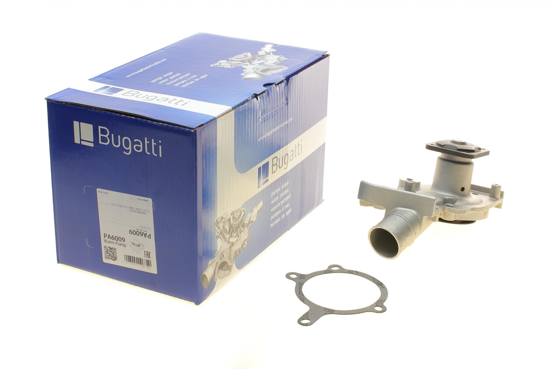 Помпа воды Bugatti Ford Mondeo I/II 1.6i/1.8i/2.0i 16V 93-00 R/B 7 лоп. PA6009