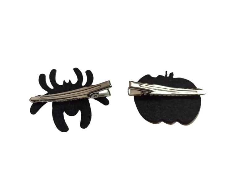 Заколки на Хелловін павук та гарбуз One size Різнокольоровий (703086) - фото 2 Заколки на Хелловін павук та гарбуз One size Різнокольоровий (703086) - фото 2