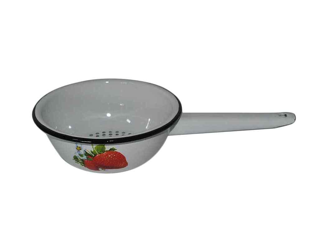 Дуршлаг Idilia 1 л с ручкой Клубника (I1407/2)