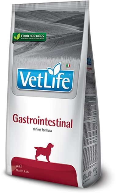 Корм сухой для собак при заболевании ЖКТ Фармина Vet Life Gastrointestinal 2 кг (8010276025289)