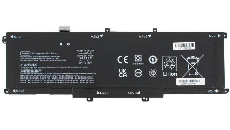 Аккумулятор для ноутбука HP ZBook Studio x360 G5 8310 mAh 11,55V (120259)