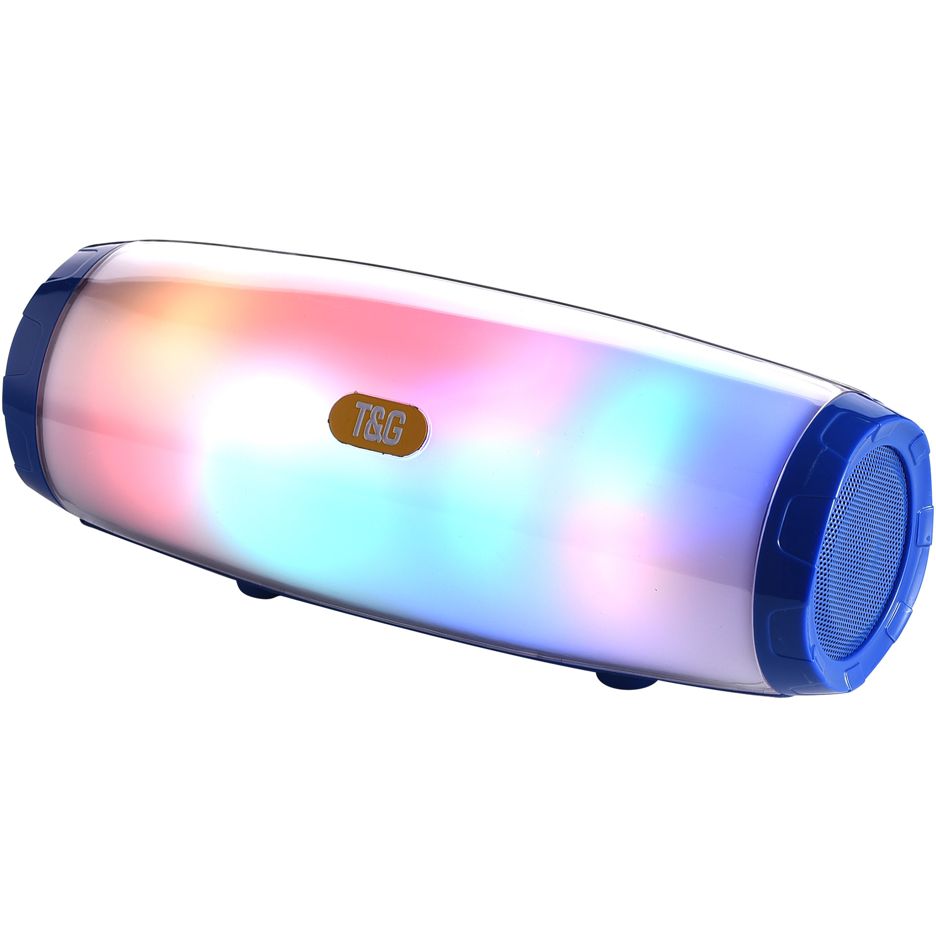 ᐉ Колонка беспроводная TG165C-LED Bluetooth с подсветкой Blue (457581e7)