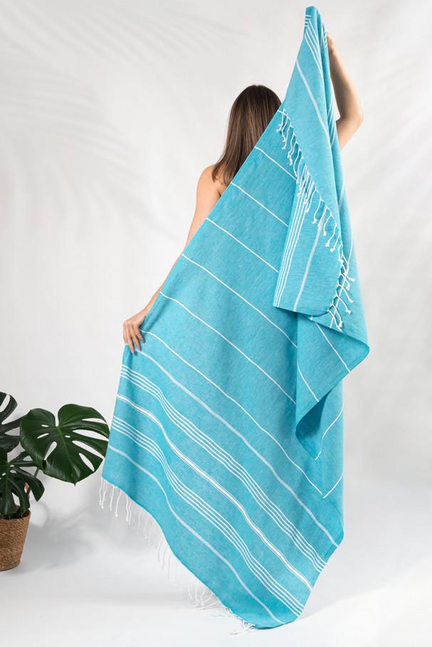 Полотенце Peshtemal Beach Pool Spa 100х180 см Бирюзовый (17712649)