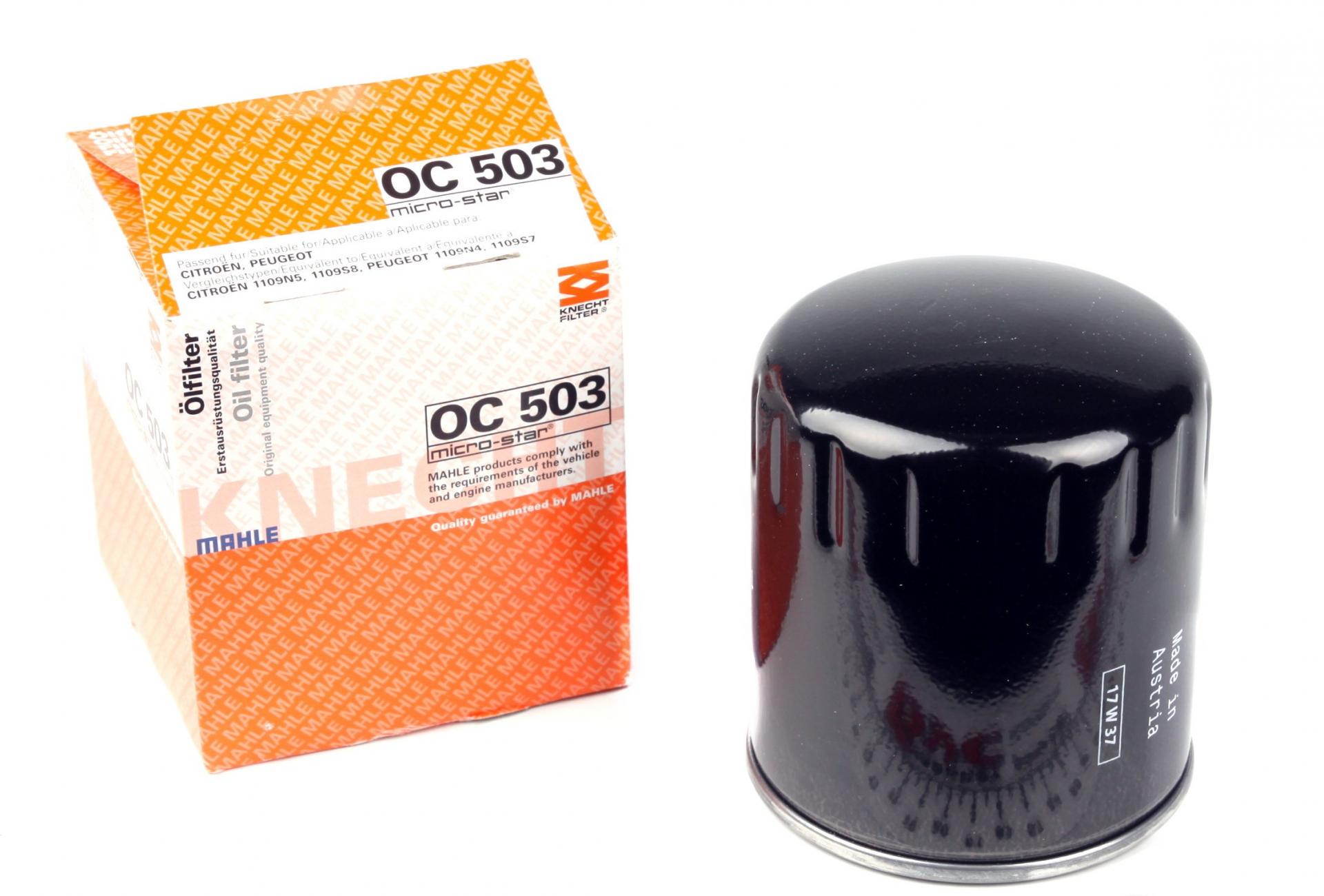 Фильтр масляный KNECHT для Citroen Jumper/Peugeot Boxer 2,5TD (OC 503)