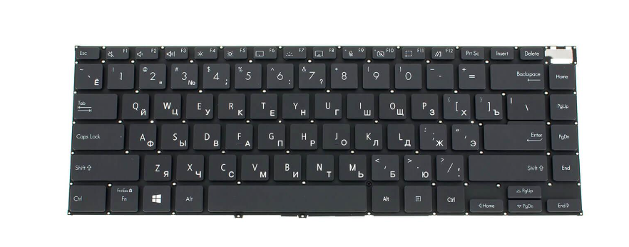 Клавиатура для ноутбука Asus RX5400ZF с подсветкой клавиш (0KNB0-4602RU00)