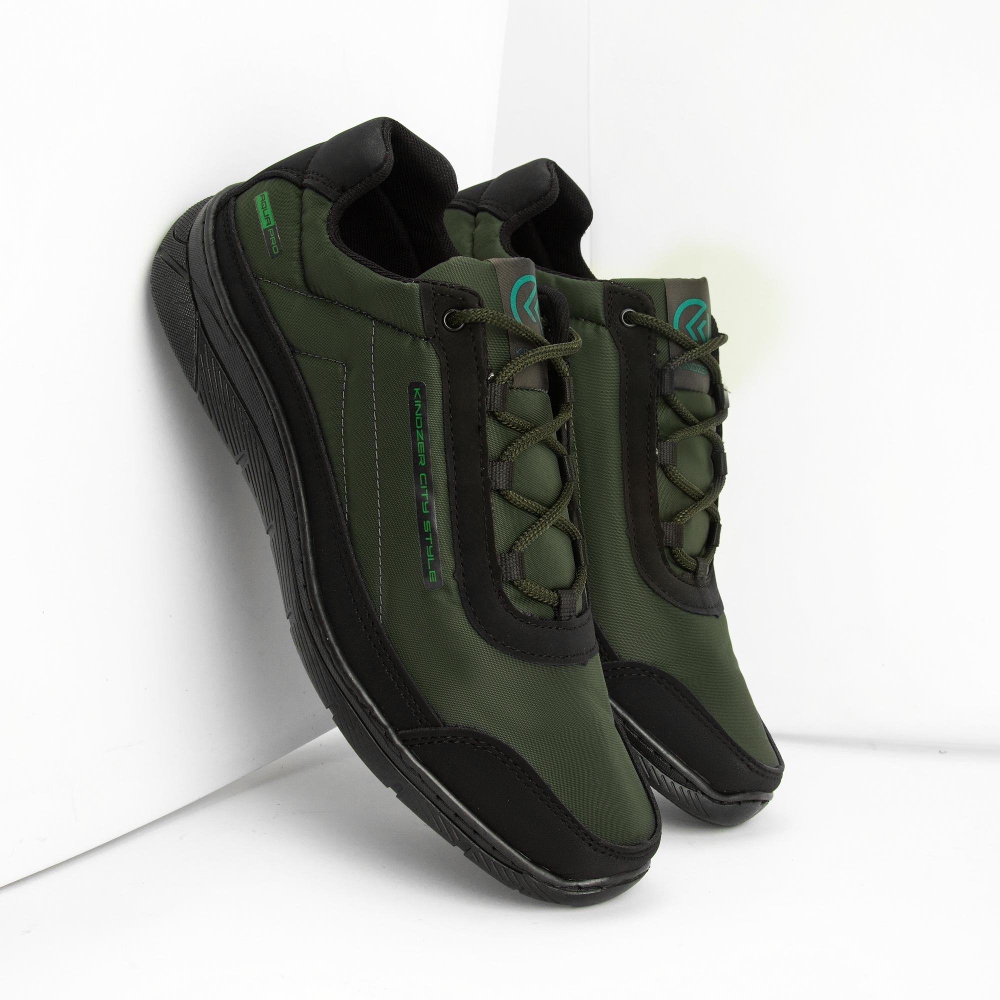 Кроссовки мужские демисезонные Kindzer Adventure 402 р. 43 Олива (40243)