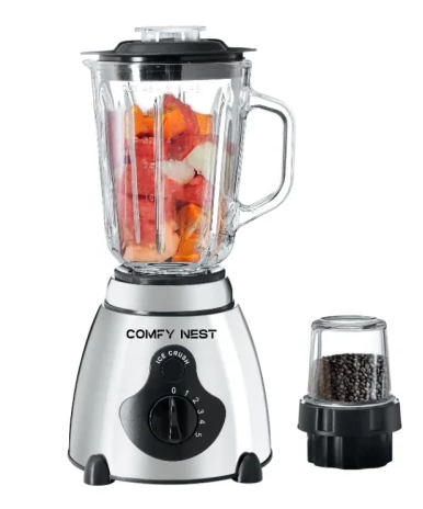 Блендер Comfy Nest CN-BLG15 2в1 з подрібнювачем льоду 800 Вт (16909)