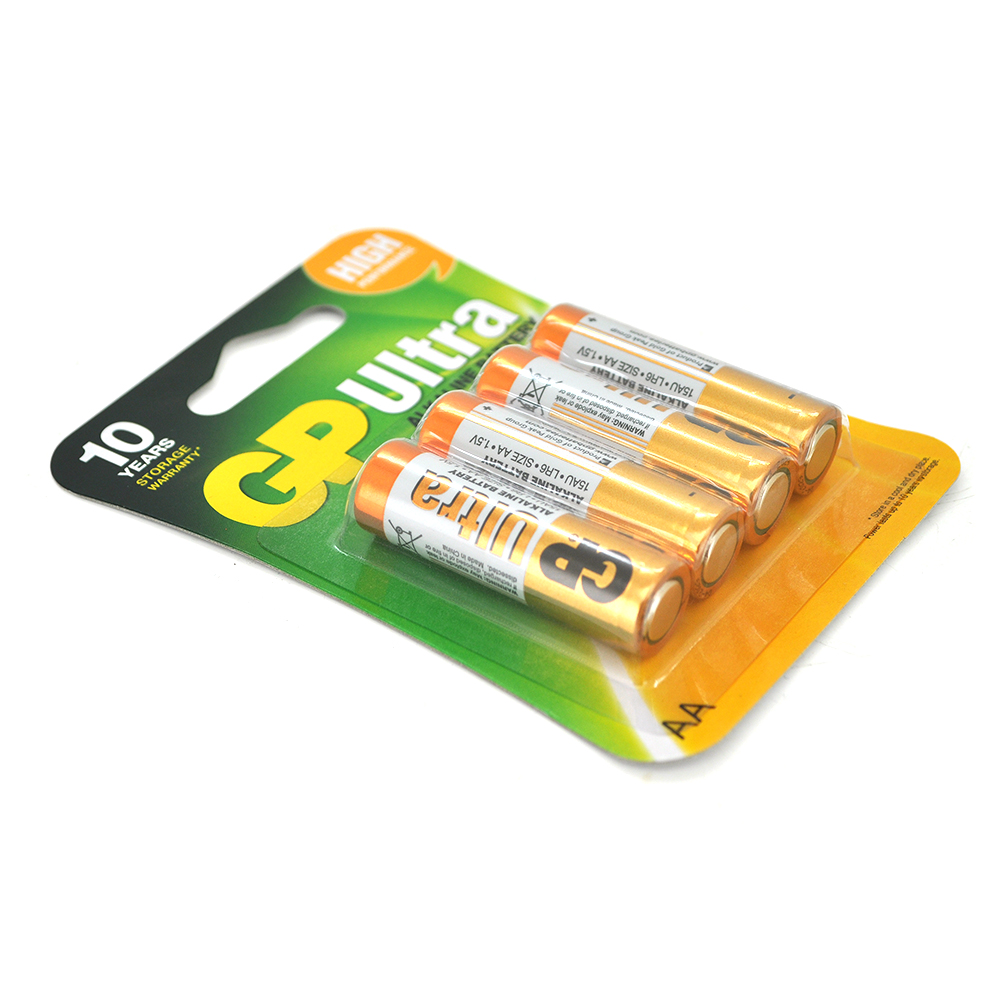 Набор батареек щелочных GP Ultra AA 1,5В 4 шт. (26025765)